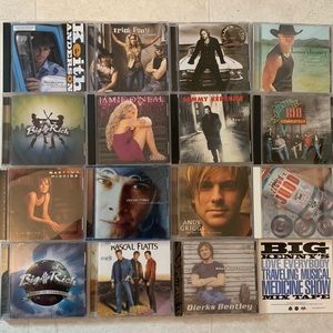 16 Assorted Country Music CDs